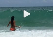 VIDEO: एक भारतीय नायिका जो समुद्र में शर्म की बात करती नज़र आई lisa haydon