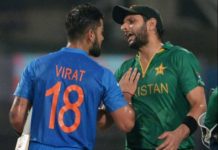 VIDEO: Virat kohli की हुई पाकिस्तानी क्रिकेटर से लड़ाई virat kohli fight