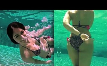 HOT VIDEO: देखिये इलियाना को बिकनी पहने स्विमिंग पूल में मस्ती करते हुए