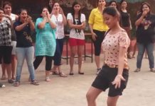छोटे कपडे पहन कॉलेज में करा हॉट डांस, लड़के हुए दीवाने! देखें वीडियो