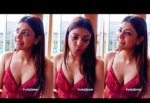 रेड ड्रेस में बहोत हॉट लग रही हैं साउथ की ये एक्ट्रेस, देखें वीडियो