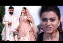 HOT NEWS UPDATE : काजोल विराट कोहली और अनुष्का शर्मा की शादी पर भड़की || देखिये ये वीडियो