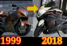 SUZUKI HAYABUSA BIKE 1999-2018 शुरू से आज तक का लुक जिससे आपकी नज़र नहीं हटेगी
