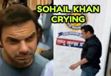 सलमान के जेल जाने के बाद भाई सोहिल की आँखों में आये आँसू देखिये यह वीडियो