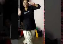 भाभी ने किया अकेले रूम में कमर मटका मटका कर डांस