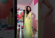 कॉलेज की लड़की ने साड़ी में डांस करके वीडियो किया इंटरनेट पर अपलोड