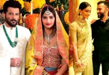HOT NEWS UPDATE : सोनम कपूर कुछ इस तरह दिखाई दी अपनी शादी में