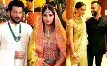 HOT NEWS UPDATE : सोनम कपूर कुछ इस तरह दिखाई दी अपनी शादी में