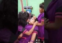 देखिए पारलर में ऐसा क्या कुआ की लड़की की चीखें निकल गयी