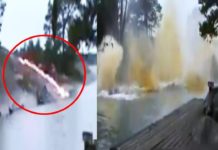 नदी में गिरी आसमानी बिजली फिर जो हुआ देख कर आप हैरान रह जायेंगे