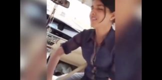 कार में दारू पीते – पीते लड़कियों ने करा अश्लील डांस, देखें वीडियो