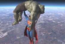 Superman vs Hulk, देखिये शानदार फाइट सीन