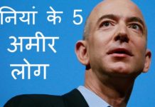 यह हैं दुनिया के 5 सबसे अमीर व्यक्ति, जाने इनका अकाउंट बैलेंस