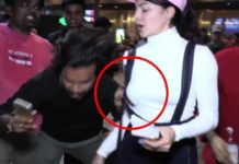 जैकलिन फर्नॅंडेज़ के साथ एयरपोर्ट पर हुई गन्दी हरकत, वीडियो हुआ वायरल