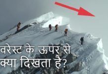 क्या आपने कभी देखा माउन्ट एवरेस्ट के ऊपर से क्या दीखता हैं, नहीं देखा तो यहाँ पर देखें