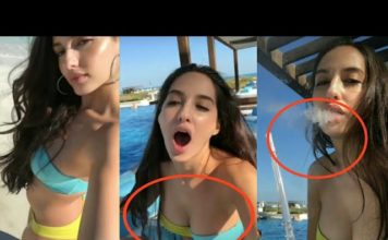 HOT VIDEO: बिकिनी पहने बहुत हॉट लग रही हैं नोरा फतेही, देखें वीडियो