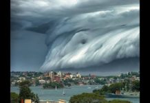 पूरी दुनिया पानी के तूफान से इस तरह खत्म हो जाएगी।