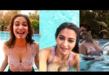 बिकिनी पहन नहाती नज़र आई क्रिती खरबंदा, वीडियो हुआ वायरल