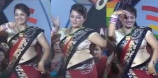 शादी में इस भाभी जी ने लगाए हॉट ठुमके, देखें वीडियो