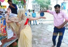 पति पत्नी भगवान की भक्ति में झूम कर नाचे, देखें वीडियो