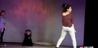 लड़कियों ने कॉलेज में करा हॉट बेली डांस, देखें वीडियो