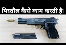 क्या कभी जाना हैं पिस्तौल कैसे काम करती हैं, जाने वीडियो की मदद से