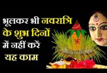 नवरात्रि पर क्या करें, क्या न करें