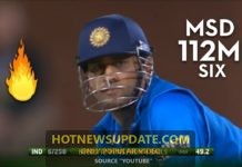 MS DHONI की तूफानी पारी | ऑस्ट्रेलिया के छुड़ाए थे पसीने MS DHONI 112 SIX VIDEO