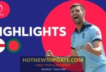 ICC Cricket World Cup England vs Bangladesh