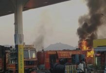 Ajmer petrol pump accident | पेट्रोल पंप में घुसी बेकाबू एसयूवी