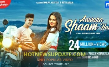 Aawara Shaam Hai । Meet Bros New Romantic Song ।