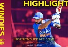 Chahar Takes Three Wickets in Four Overs । Windies vs India – Match Highlights ।