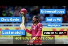 Chris Gayle Last Match । Universal Boss Gayle Farewell । Last innings of Chris Gayle ।