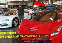 Dubai Supercars With Prices। Dubai Luxury Cars।