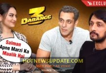 दबंग 3 के सेट पर सोनाक्षी सिन्हा ने सलमान के ऐटिटूड के बारे में कुछ ऐसा कहा।