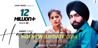 Ammy Virk latest punjabi song Haaye ve viral video।