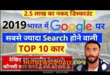 Top 10 Car Searched on Google India in 2019।