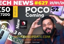POCO S2 Confirmed। realme X50 With SD720G।