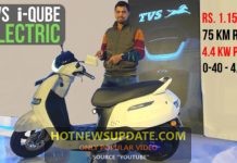 TVS iQube Electric। First Most Detailed Look Video।