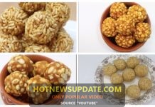 सर्दियों और मकर संक्राति के लिए के लिए गुड़ वाले लड्डू की रेसिपी।