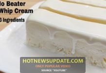 वेनिला आईसक्रीम बनाए 3 चीजों से मिक्सी में बिना मशीन।