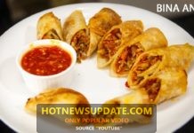 Vegetarian spring rolls recipe at home in hindi।