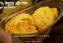 नेचुरल आम की आइस क्रीम की विधि – नरम बाज़ार जैसी।