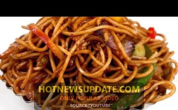 ठेले वाले खिले हुए नूडल्स – चाउमीन बनाने का सबसे आसान तरीका।