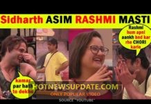 Bigg Boss 13 Today Episode Sidharth SHukla Asim riaz and Rashmi Desai।