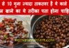 मॉस से 10 गुना ज़्यादा ताकत है काले चने में।