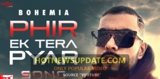 Phir Ek Tera Pyar।Bohemia New Hindi Punjabi Song 2021