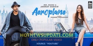 AEROPLANE-Mr. Faisu and Jannat Zubair New song।