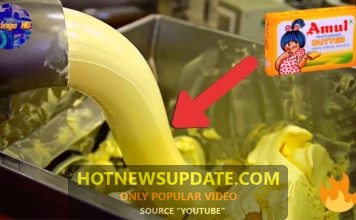 अमूल बटर कैसे बनाया जाता है, खुद ही देख लीजिये।