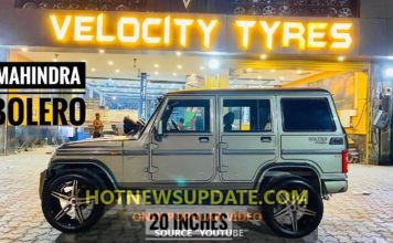 Mahindra Bolero With 20 Inches Alloys Wheels।